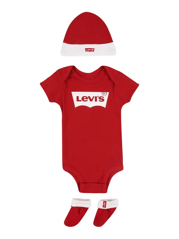 Levi's Kids Levi's Kids Dječji bodi 'Classic'  crvena / bijela