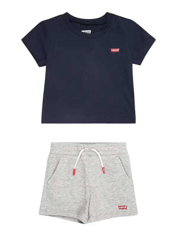 Levi's Kids Levi's Kids Komplet  mornarsko plava / siva melange / crvena