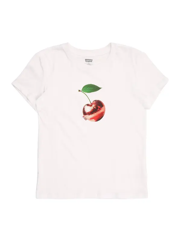 Levi's Kids Levi's Kids Majica 'DISCO CHERRY'  zelena / burgund / bijela