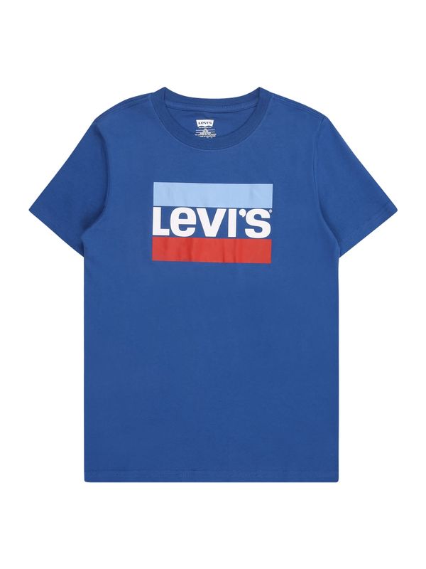 Levi's Kids Levi's Kids Majica  plava / golublje plava / rubin crvena / bijela