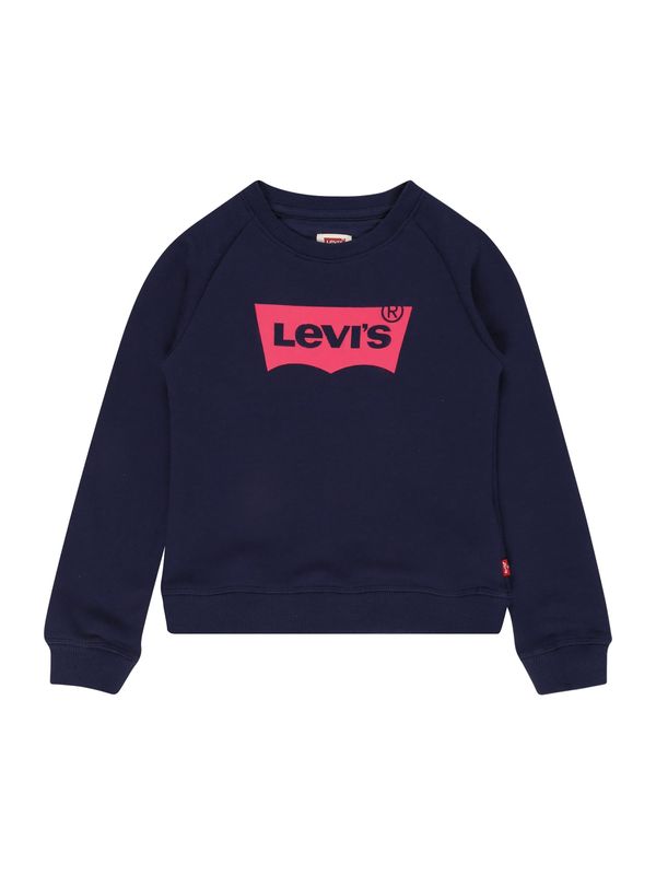 Levi's Kids Levi's Kids Sweater majica  mornarsko plava / roza