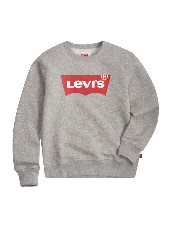 Levi's Kids Levi's Kids Sweater majica  siva melange / crvena / bijela