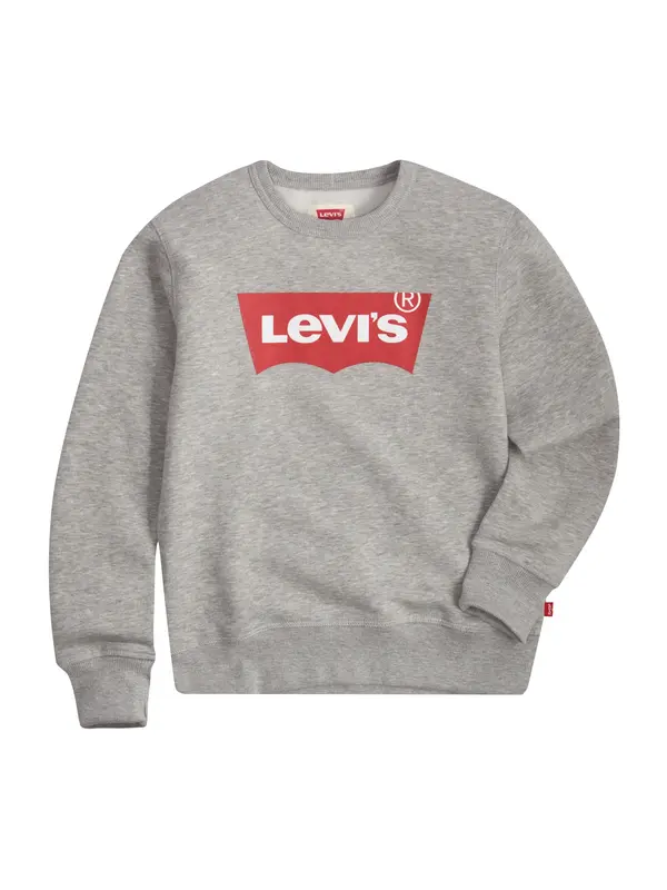 Levi's Kids Levi's Kids Sweater majica  siva melange / crvena / bijela