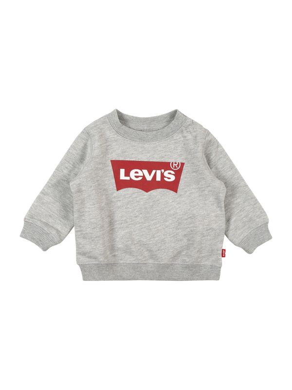 Levi's Kids Levi's Kids Sweater majica  siva melange / crvena / bijela