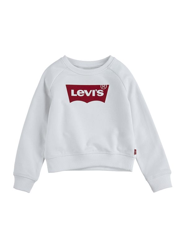 Levi's Kids Levi's Kids Sweater majica  tamno crvena / bijela