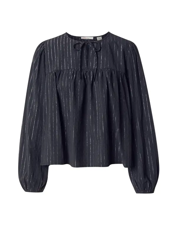 Levi's LEVI'S ® Bluza 'JOSEPHINE'  crna / srebro