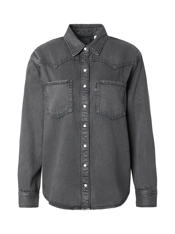 Levi's LEVI'S ® Bluza 'Teodora Western Shirt'  crni traper