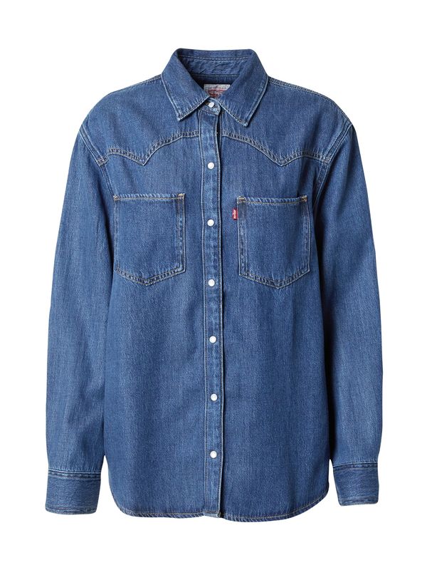 LEVI'S ® LEVI'S ® Bluza 'Teodora Western Shirt'  plavi traper
