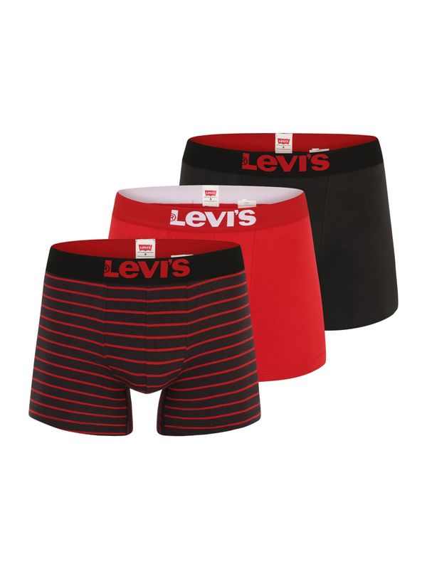 Levi's LEVI'S ® Bokserice  crvena / crna / bijela