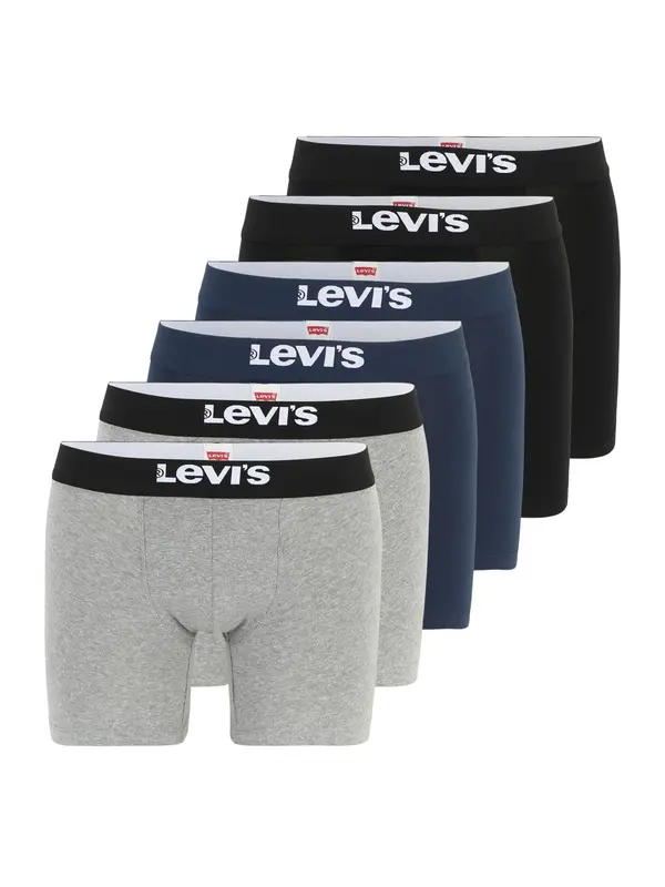 LEVI'S ® LEVI'S ® Bokserice  mornarsko plava / siva melange / crna / bijela