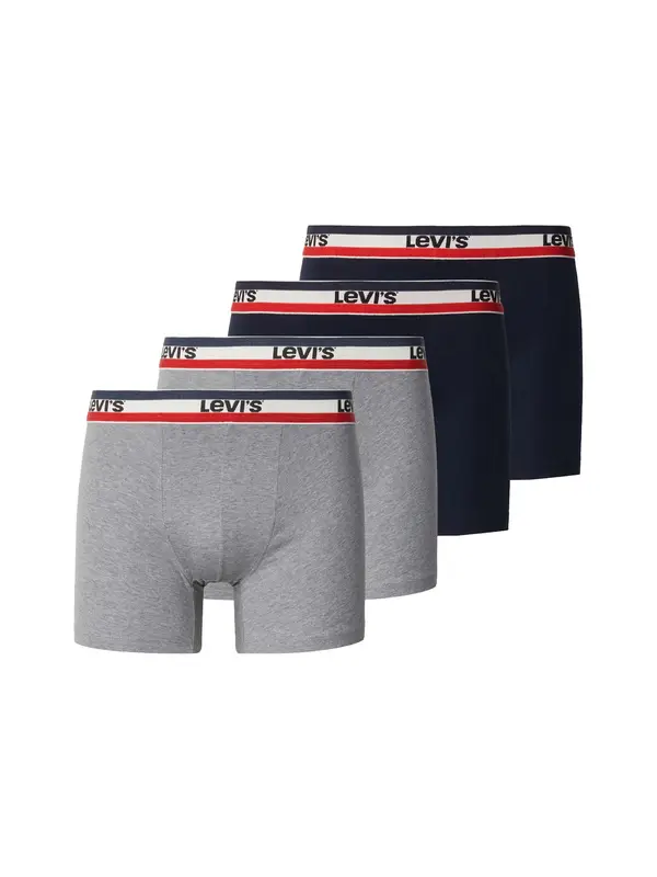Levi's LEVI'S ® Bokserice  morsko plava / siva melange