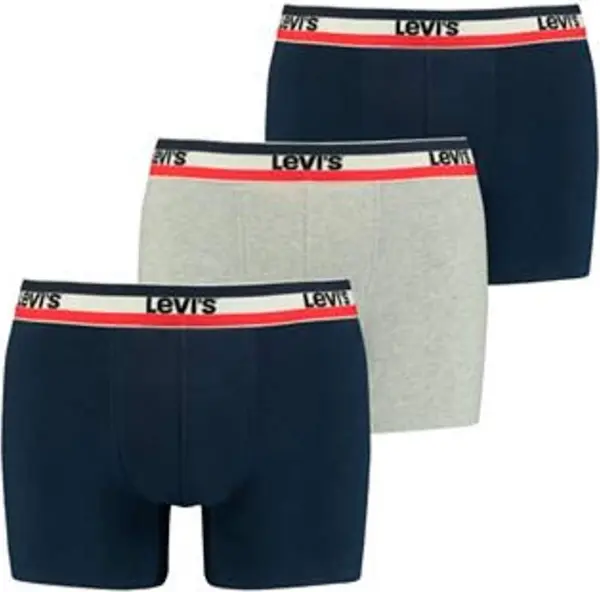 Levi's LEVI'S ® Bokserice  noćno plava / siva melange / crvena / crna