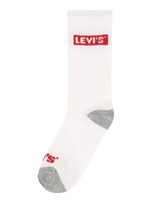 Levi's LEVI'S ® Čarape  siva melange / crvena / bijela