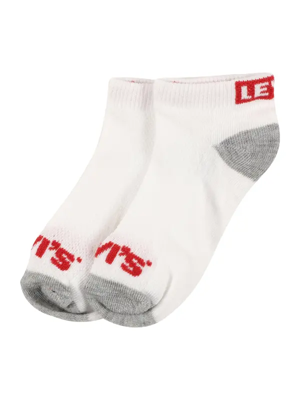 Levi's LEVI'S ® Čarape  siva melange / crvena / bijela
