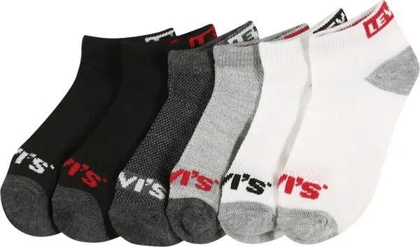 Levi's LEVI'S ® Čarape  siva / tamo siva / crvena / crna / bijela