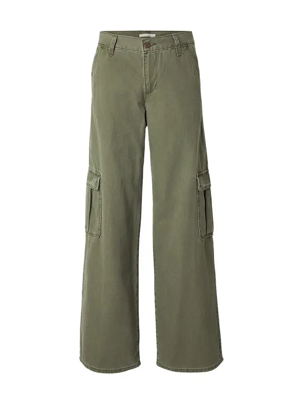 LEVI'S ® LEVI'S ® Cargo hlače 'SUPERLOW LOOSE CARGO ND'  maslinasta