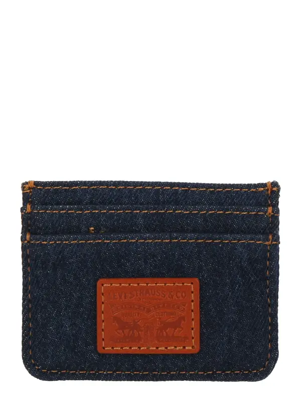 Levi's LEVI'S ® Etui 'Levi's® Denim Card Holder'  plavi traper / smeđa