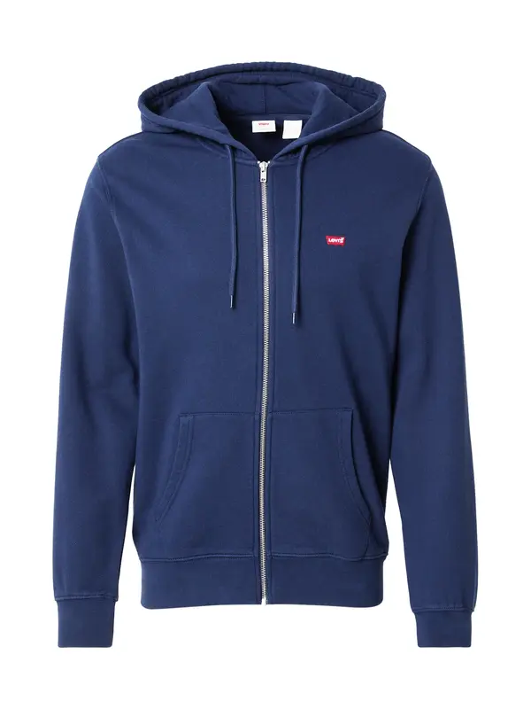 LEVI'S ® LEVI'S ® Gornji dio trenirke 'Original Zip-Up Hoodie'  mornarsko plava / crvena