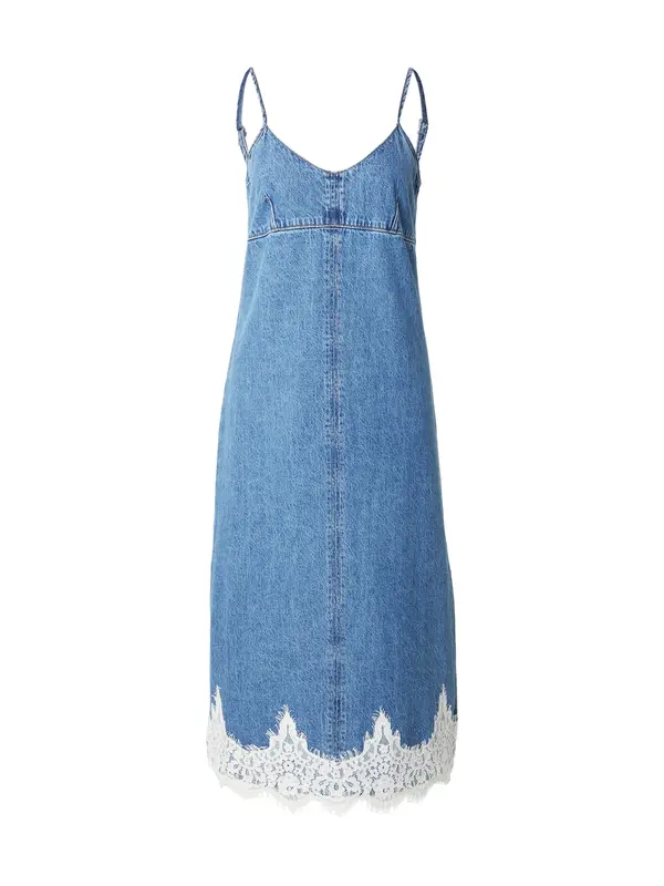 Levi's LEVI'S ® Haljina '90's Denim Slip Dress'  plavi traper / bijela