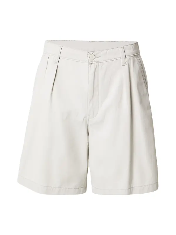 Levi's LEVI'S ® Hlače s naborima 'Baggy Pleated Shorts'  svijetlosiva