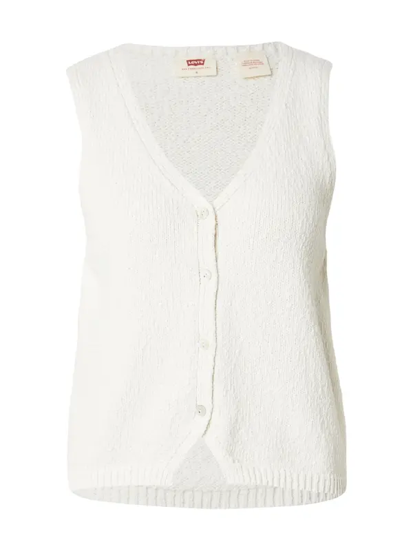 Levi's LEVI'S ® Kardigan 'Helen Mini Boucle Vest'  bijela