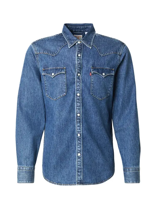 Levi's LEVI'S ® Košulja 'Barstow Western Standard Fit Shirt'  plavi traper