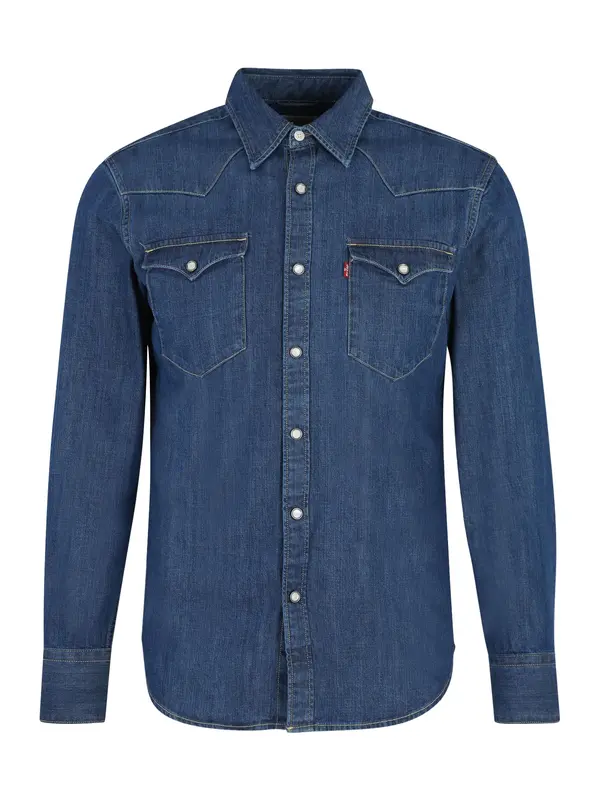 LEVI'S ® LEVI'S ® Košulja 'Barstow Western Standard Fit Shirt'  plavi traper