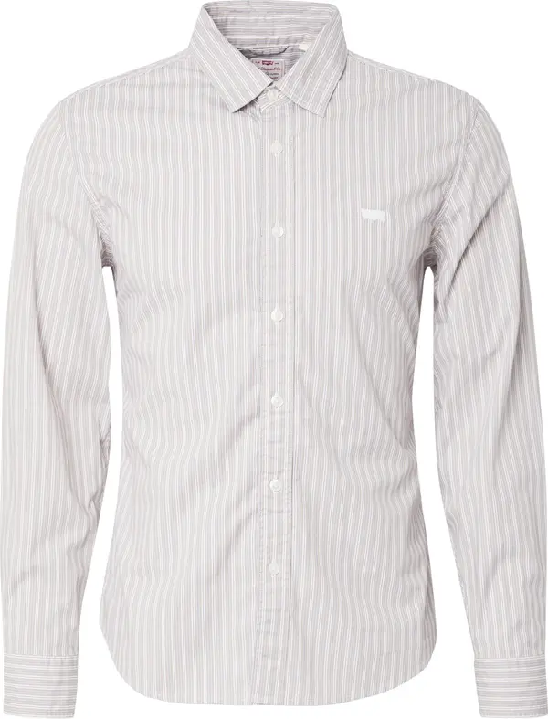 Levi's LEVI'S ® Košulja 'Battery Housemark Slim Fit Shirt'  tamno bež / morsko plava / bijela
