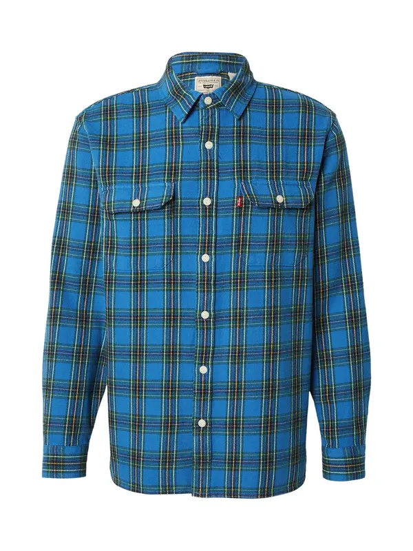 LEVI'S ® LEVI'S ® Košulja 'JACKSON'  azur / tamno plava / tamno zelena / bijela