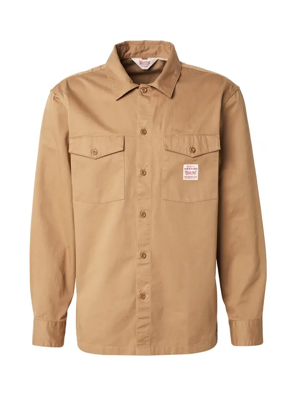 LEVI'S ® LEVI'S ® Košulja 'Long Sleeve Worker Shirt'  višnja