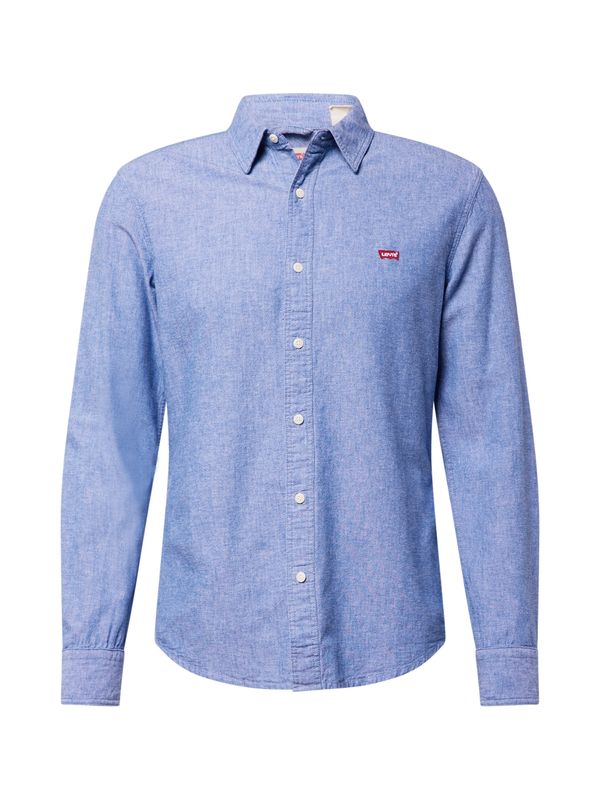 LEVI'S ® LEVI'S ® Košulja 'LS Battery HM Shirt Slim'  tamno plava / crvena