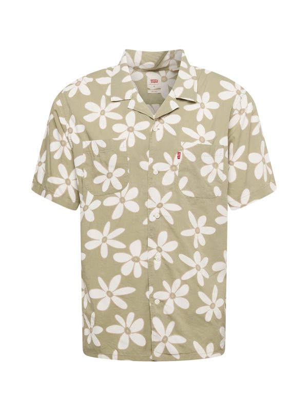 LEVI'S ® LEVI'S ® Košulja 'S/S Classic Camper'  boja devine dlake (camel) / kaki / bijela