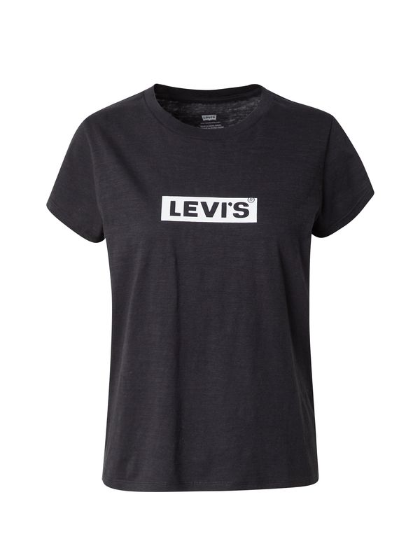 LEVI'S ® LEVI'S ® Majica 'AUTHENTIC'  crna / bijela