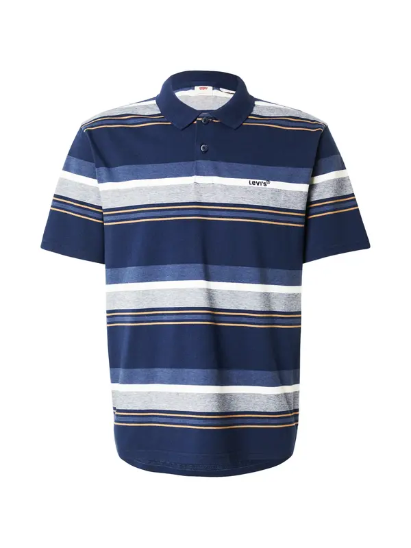 Levi's LEVI'S ® Majica 'Authentic'  tamno plava / plava melange / svijetlonarančasta / bijela