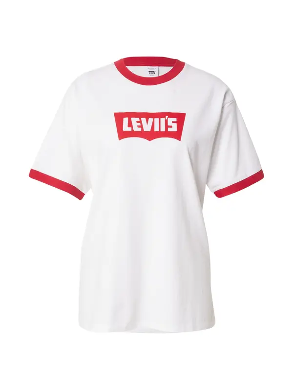 LEVI'S ® LEVI'S ® Majica 'Classic'  crvena / bijela