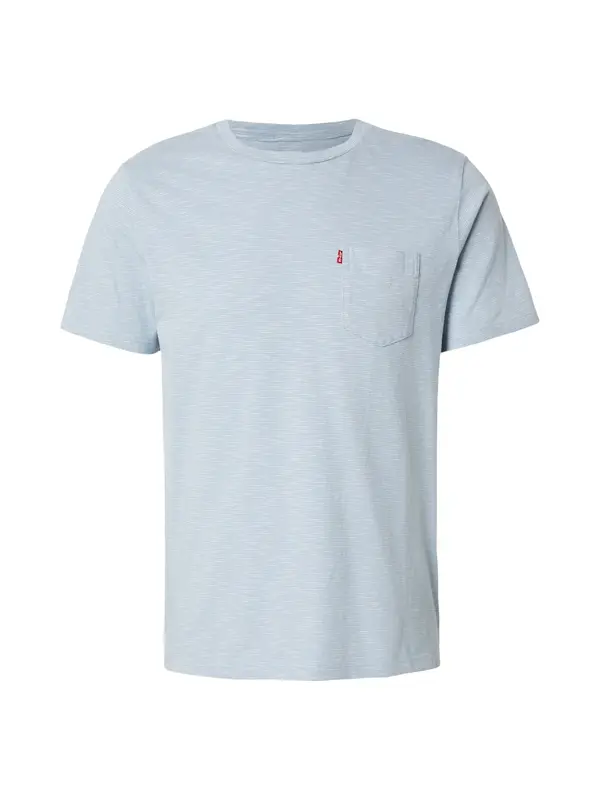 Levi's LEVI'S ® Majica 'CLASSIC POCKET'  svijetloplava / prljavo bijela