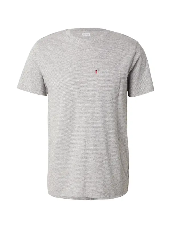 Levi's LEVI'S ® Majica 'Classic'  tamo siva / bijela