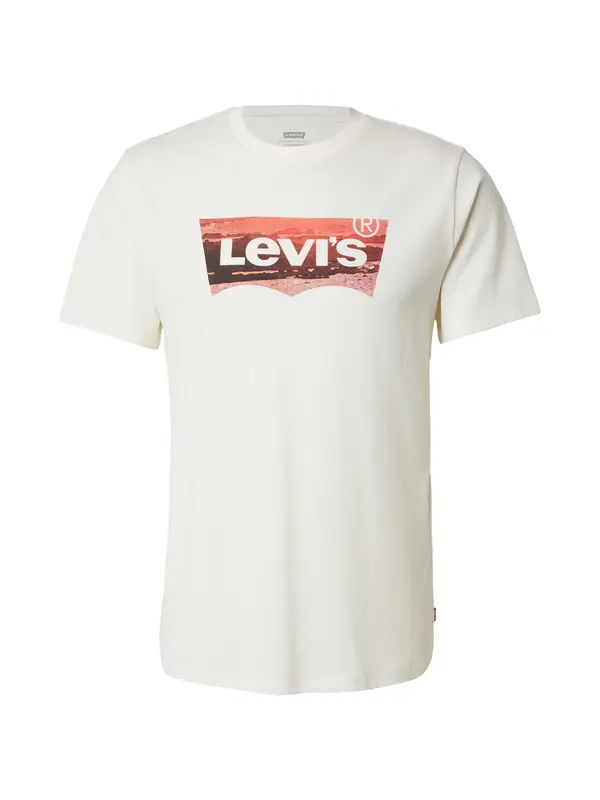 Levi's LEVI'S ® Majica  crvena / lubenica roza / bijela / vuneno bijela