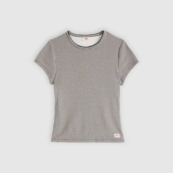 Levi's LEVI'S ® Majica 'DRY GOODS SS POINTELLE TEE BLACKS'  miks boja