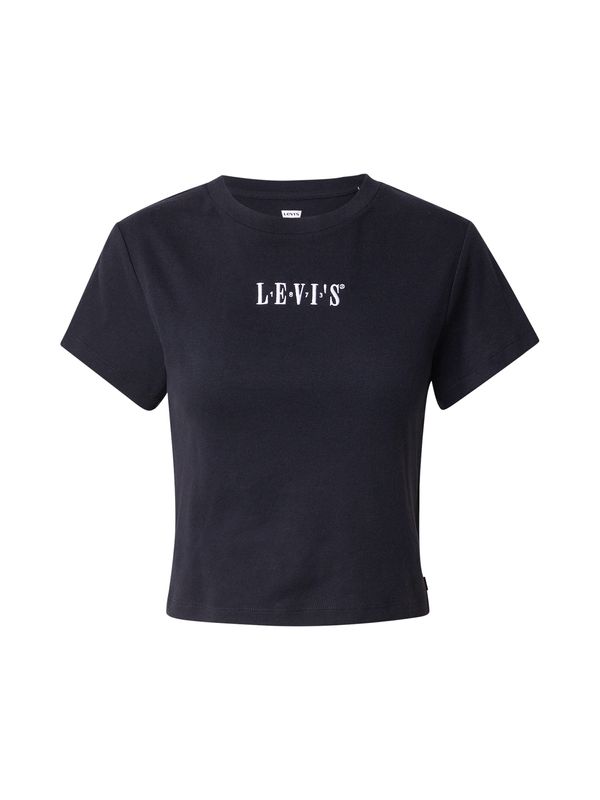 Levi's LEVI'S ® Majica 'ESSENTIAL'  crna / bijela
