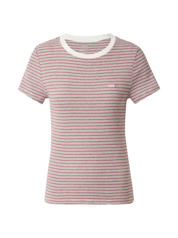 LEVI'S ® LEVI'S ® Majica 'ESSENTIAL'  prljavo roza / burgund / crna / bijela