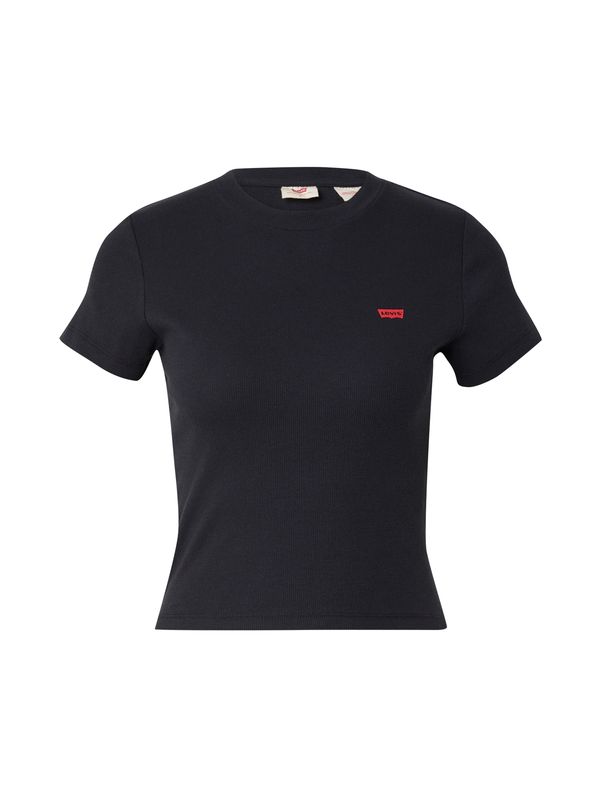 Levi's LEVI'S ® Majica 'Essential Sporty Tee'  crvena / crna
