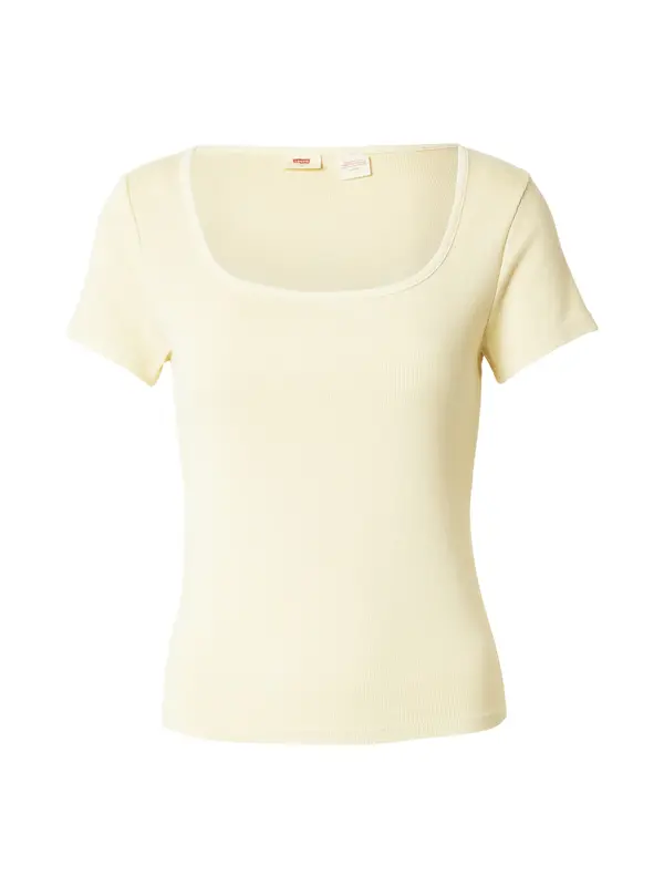 Levi's LEVI'S ® Majica 'Essential Square Neck Tee'  pastelno žuta