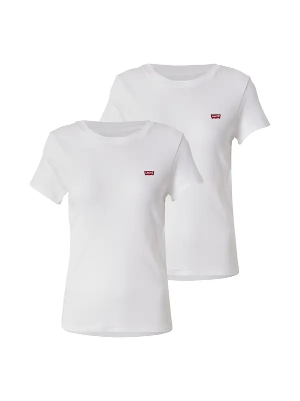 Levi's LEVI'S ® Majica 'Essential Tee (2-Pack)'  bijela