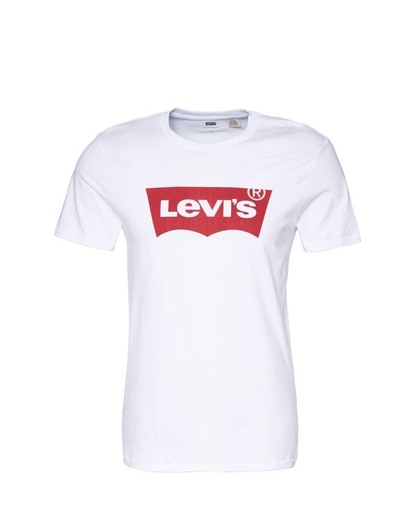 LEVI'S ® LEVI'S ® Majica 'Graphic Set In Neck'  crvena / bijela
