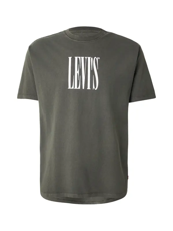 Levi's LEVI'S ® Majica 'Graphic Vintage Fit Tee'  kraljevski zelena / bijela