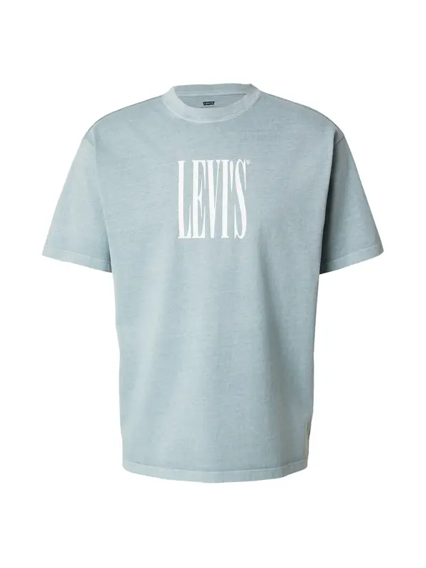 Levi's LEVI'S ® Majica 'Graphic Vintage Fit Tee'  svijetlosiva / bijela