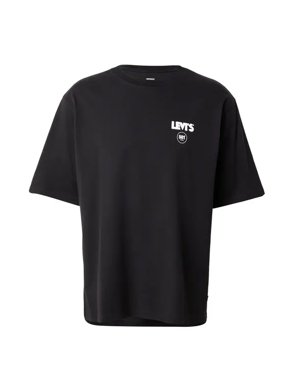 LEVI'S ® LEVI'S ® Majica 'Half Sleeve Tee'  crna / bijela