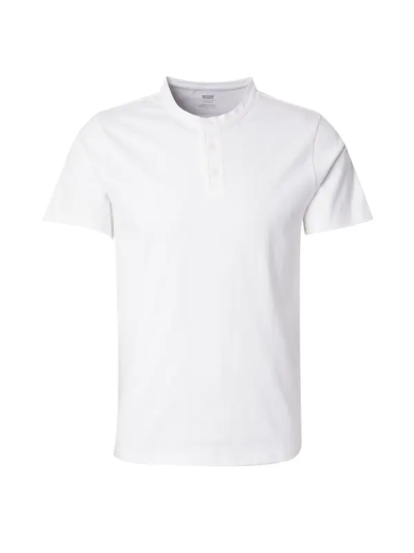 Levi's LEVI'S ® Majica 'Housemark Henley'  bijela