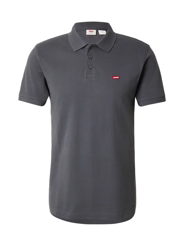 Levi's LEVI'S ® Majica 'Housemark Polo'  siva / svijetlocrvena / bijela